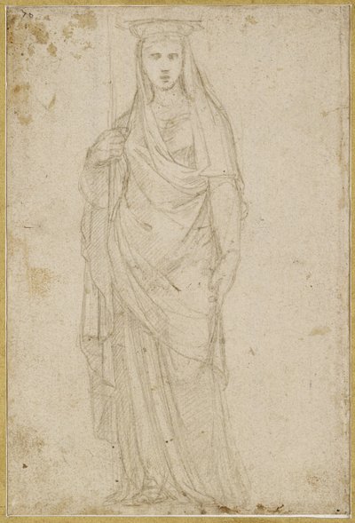 A Caryatid by Raffaello Sanzio Raphael